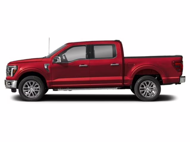 2026 Ruby Red Metallic Tinted Clearcoat Ford F-150 LARIAT 4X4 Truck