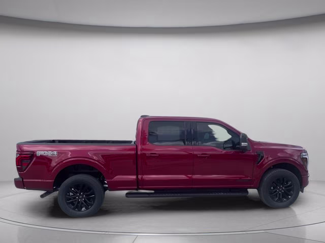 2026 Ruby Red Metallic Tinted Clearcoat Ford F-150 LARIAT 4X4 Truck