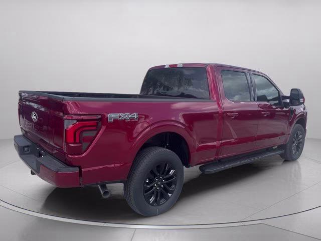 2026 Ruby Red Metallic Tinted Clearcoat Ford F-150 LARIAT 4X4 Truck