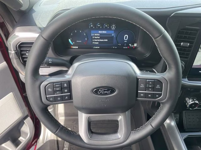 2026 Ruby Red Metallic Tinted Clearcoat Ford F-150 LARIAT 4X4 Truck