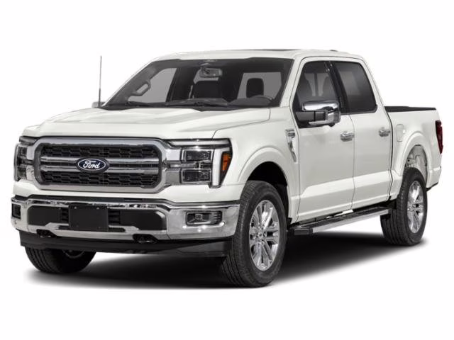 2026 Star White Metallic Tri-Coat Ford F-150 LARIAT 4X4 Truck