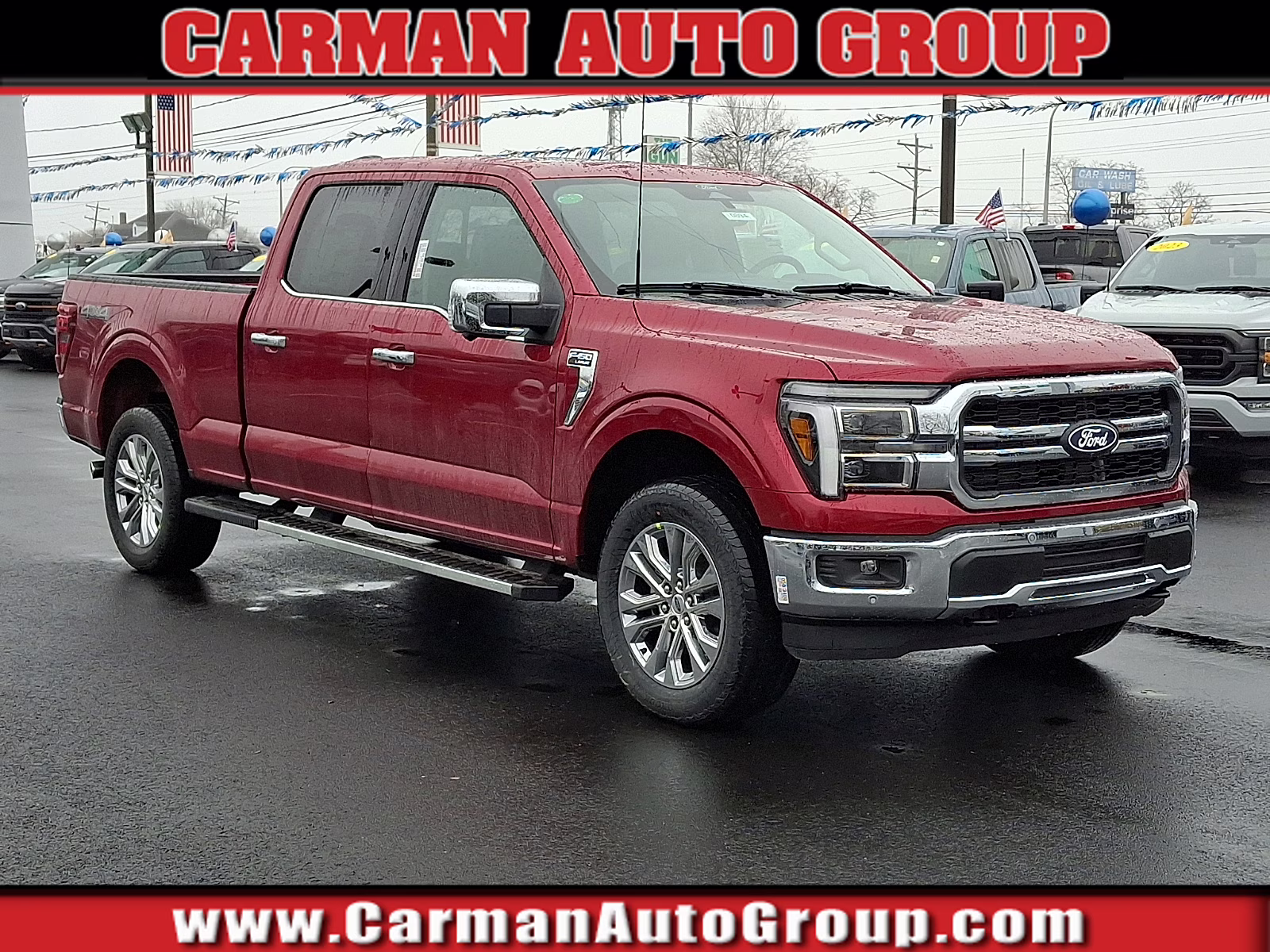 2026 Ruby Red Metallic Tinted Clearcoat - RR Ford F-150 LARIAT 4X4