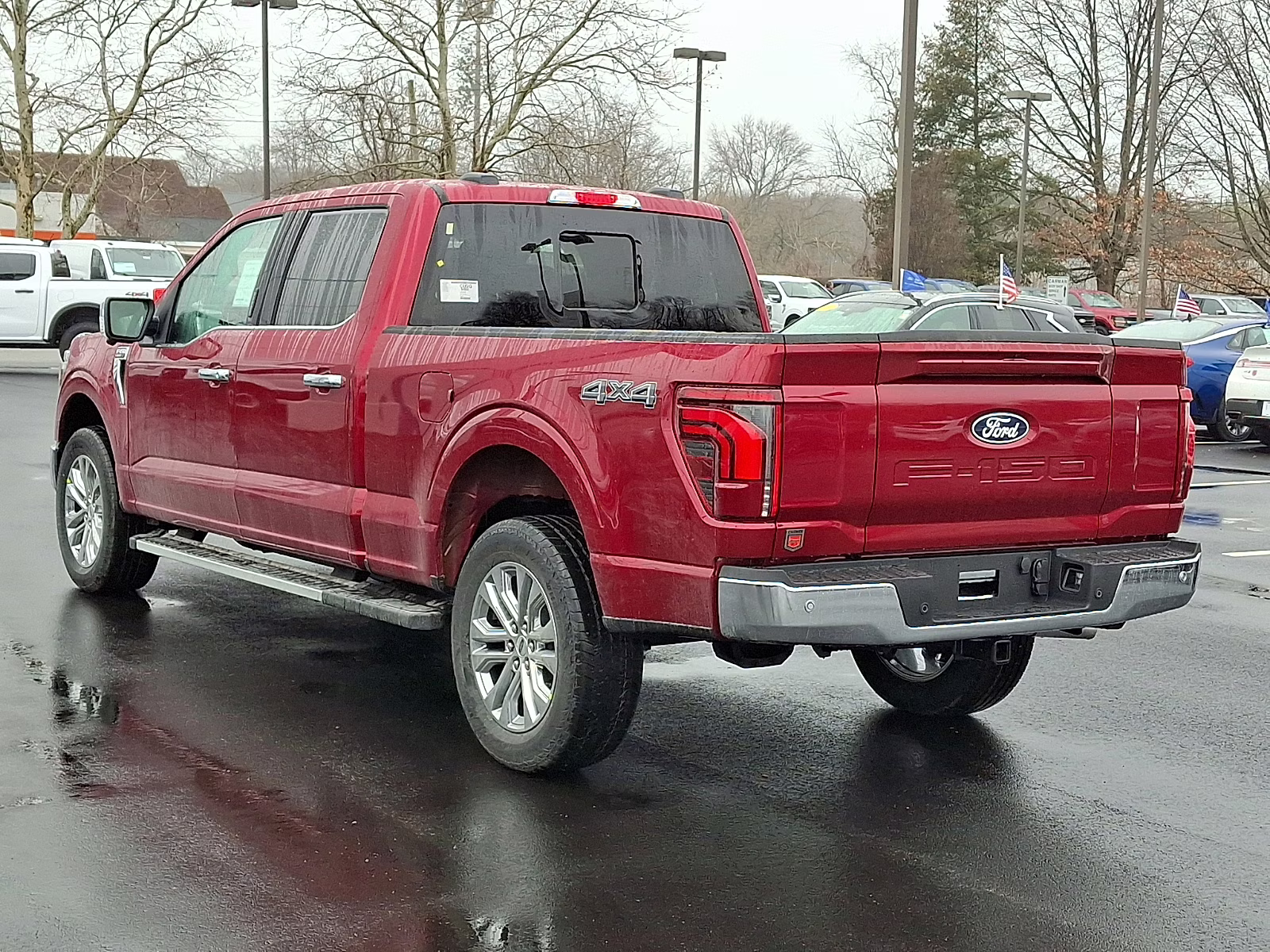 2026 Ruby Red Metallic Tinted Clearcoat - RR Ford F-150 LARIAT 4X4