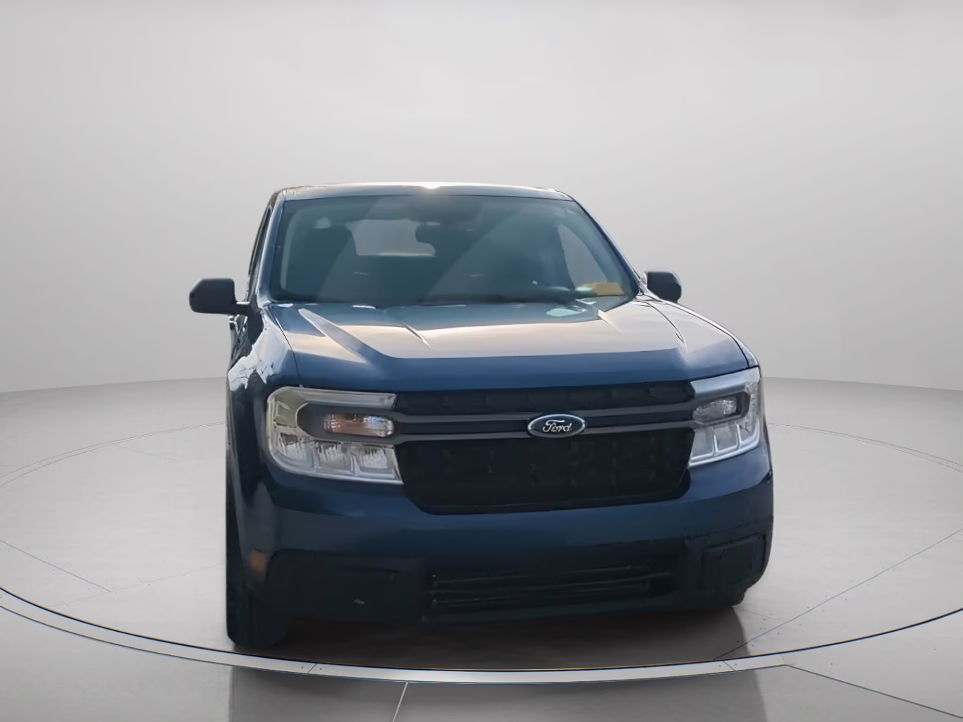 2024 Atlas Blue Metallic Ford Maverick XLT Crew Cab Pickup FWD Truck