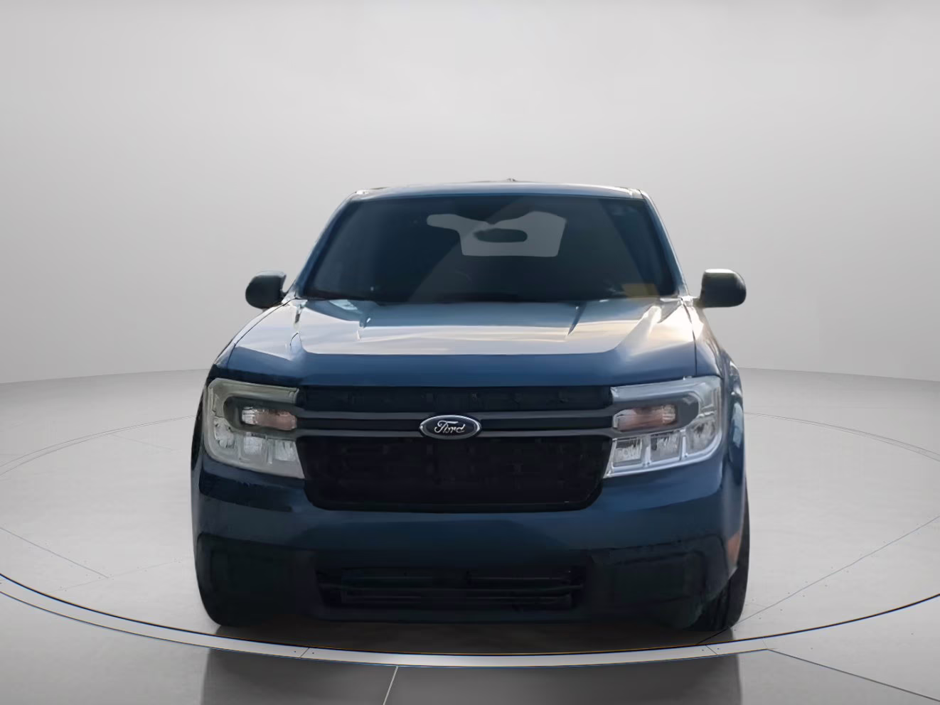 2024 Atlas Blue Metallic Ford Maverick XLT Crew Cab Pickup FWD Truck