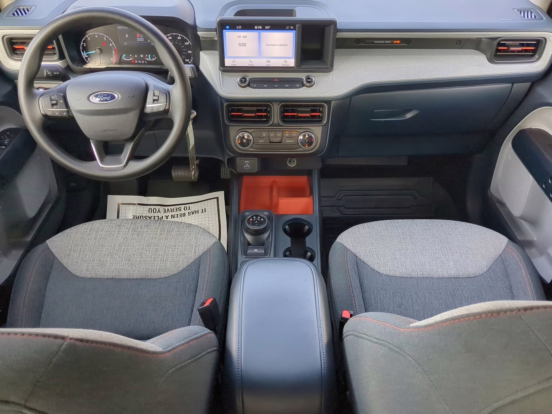 2024 Atlas Blue Metallic Ford Maverick XLT Crew Cab Pickup FWD Truck