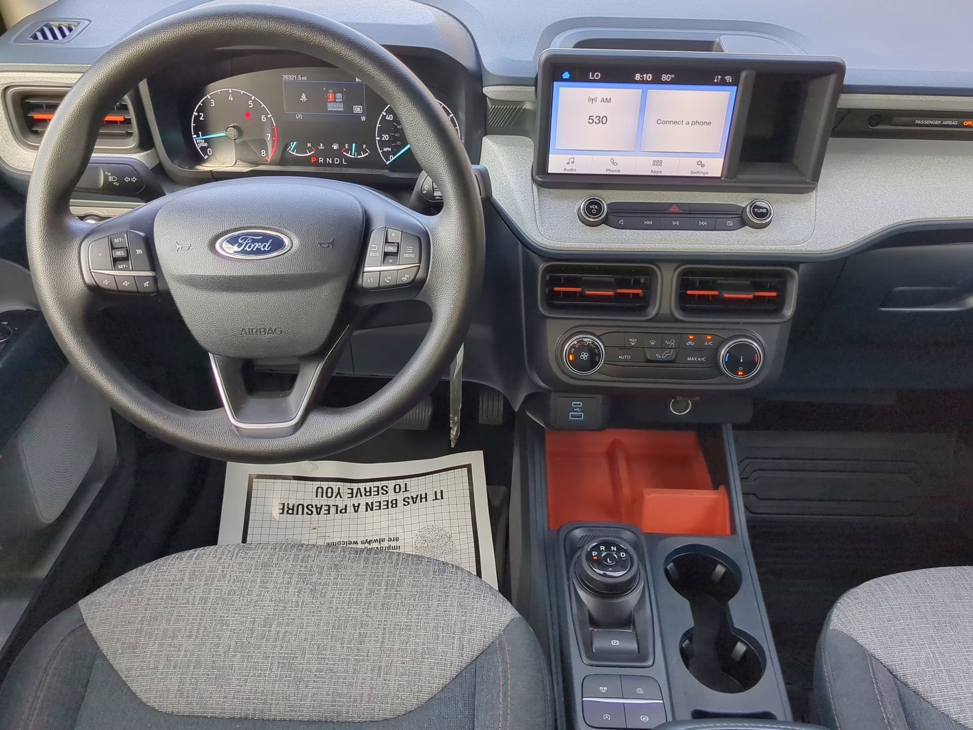 2024 Atlas Blue Metallic Ford Maverick XLT Crew Cab Pickup FWD Truck