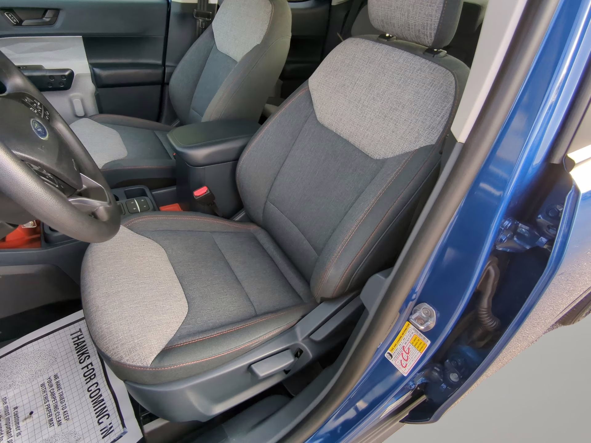 2024 Atlas Blue Metallic Ford Maverick XLT Crew Cab Pickup FWD Truck