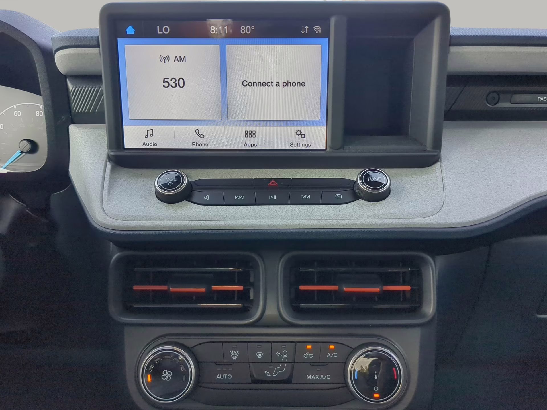 2024 Atlas Blue Metallic Ford Maverick XLT Crew Cab Pickup FWD Truck