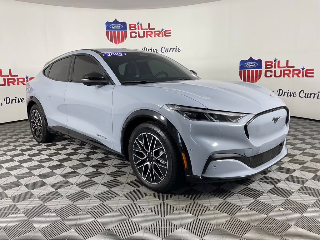 2024 Gray Metallic Ford Mustang Mach-E Premium AWD SUV