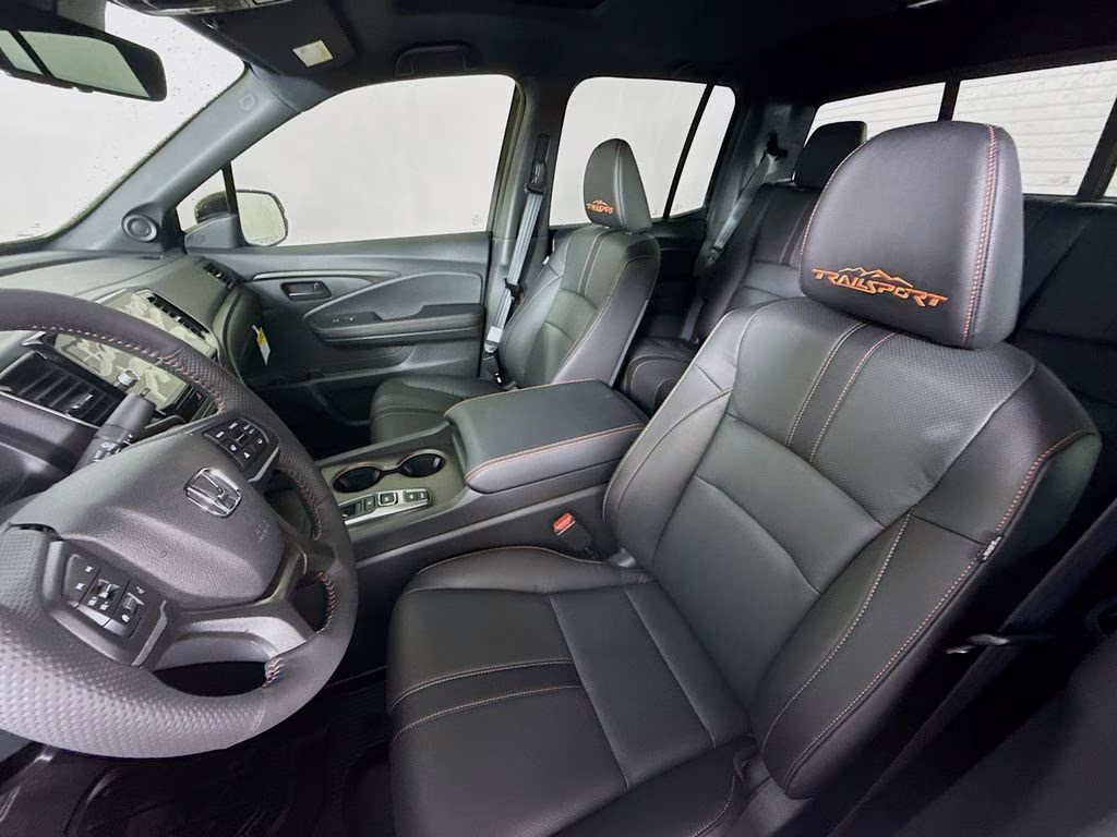 2026 Crystal Black Pearl Honda Ridgeline TrailSport AWD Truck