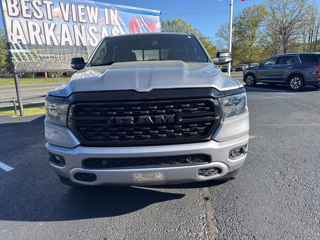 2022 Billet Silver Metallic Clearcoat Ram 1500 Big Horn 4X4 Truck