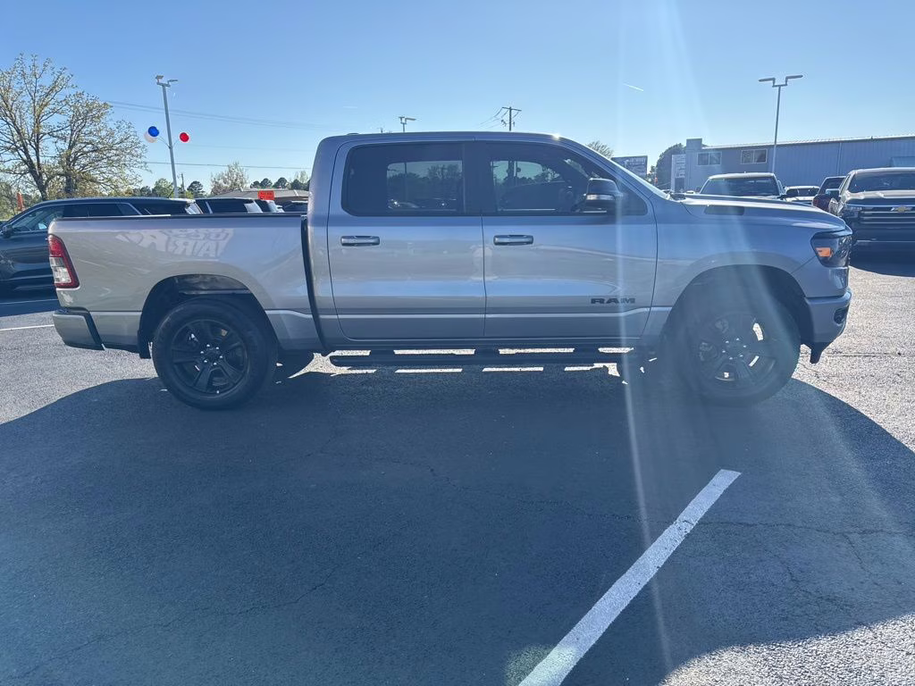 2022 Billet Silver Metallic Clearcoat Ram 1500 Big Horn 4X4 Truck