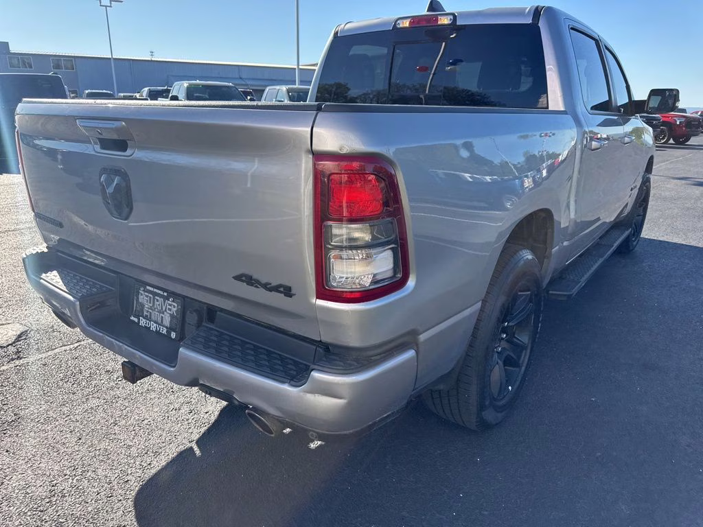 2022 Billet Silver Metallic Clearcoat Ram 1500 Big Horn 4X4 Truck