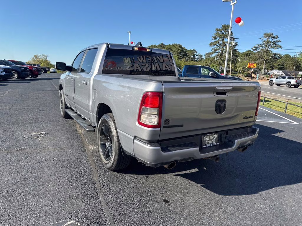 2022 Billet Silver Metallic Clearcoat Ram 1500 Big Horn 4X4 Truck