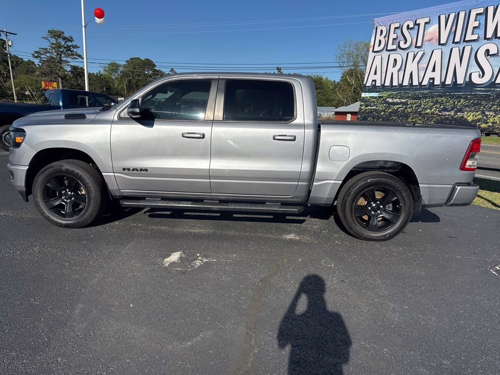 2022 Billet Silver Metallic Clearcoat Ram 1500 Big Horn 4X4 Truck