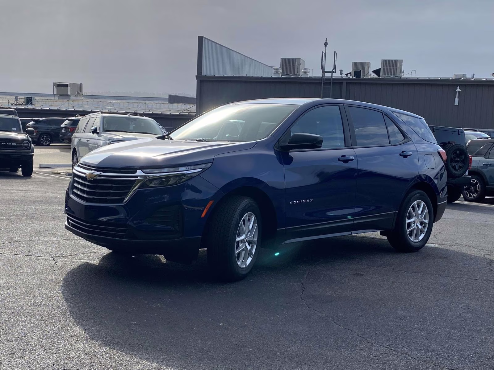 2023 Blue Glow Metallic Chevrolet Equinox LS FWD SUV