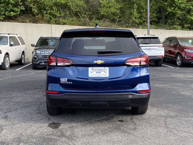 2023 Blue Glow Metallic Chevrolet Equinox LS FWD SUV