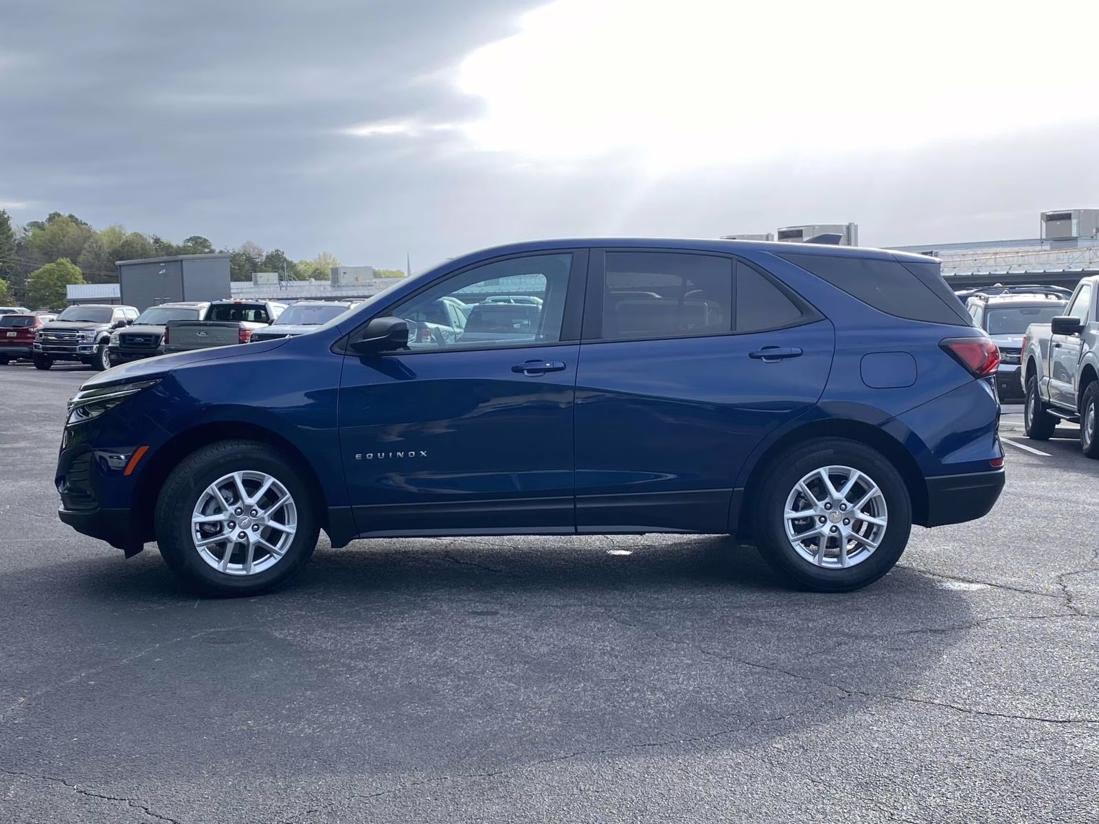 2023 Blue Glow Metallic Chevrolet Equinox LS FWD SUV