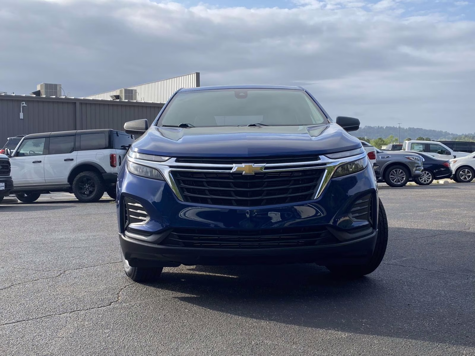 2023 Blue Glow Metallic Chevrolet Equinox LS FWD SUV