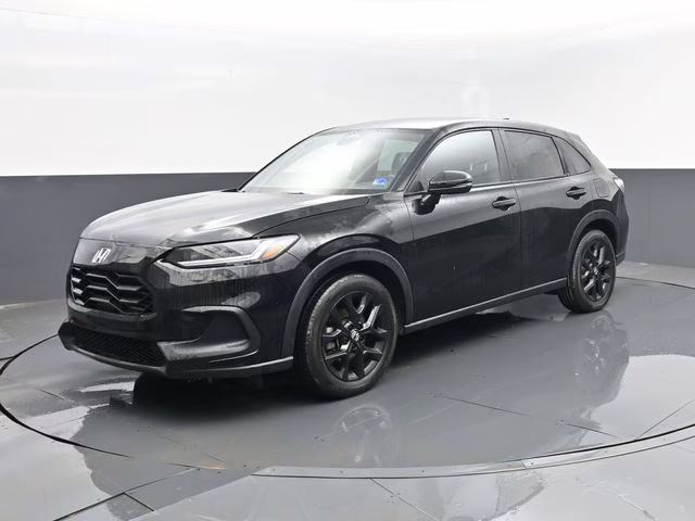 2025 Black Honda HR-V Sport AWD SUV