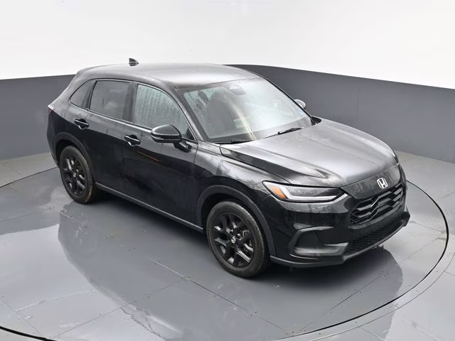 2025 Black Honda HR-V Sport AWD SUV