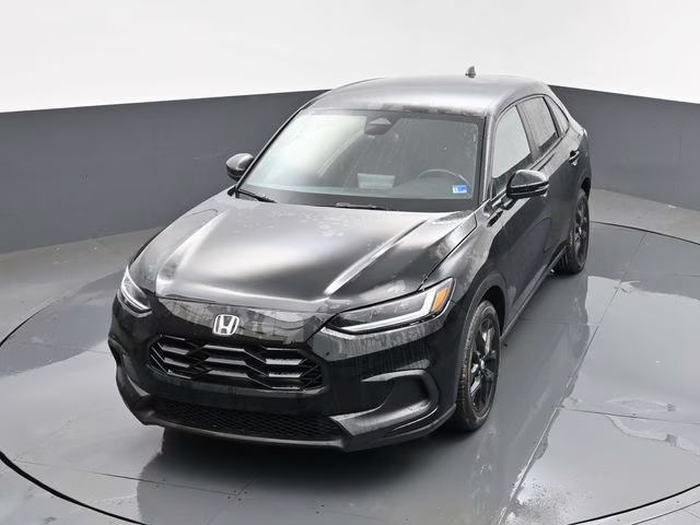 2025 Black Honda HR-V Sport AWD SUV