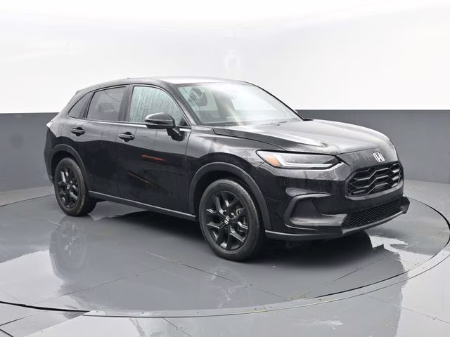 2025 Black Honda HR-V Sport AWD SUV