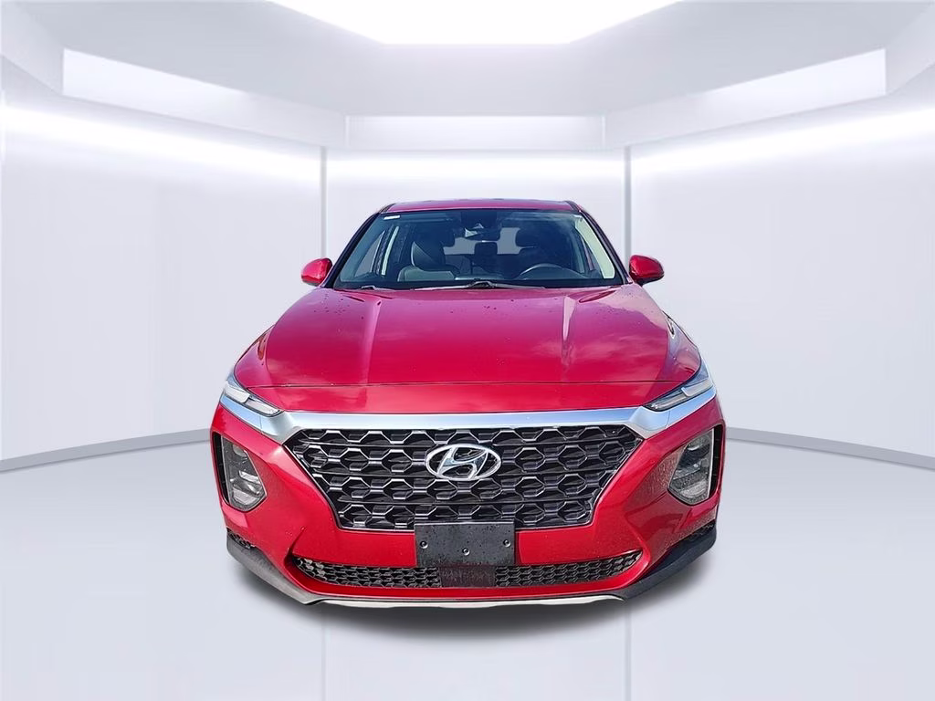 2019 Scarlet Red Hyundai Santa Fe SE FWD SUV