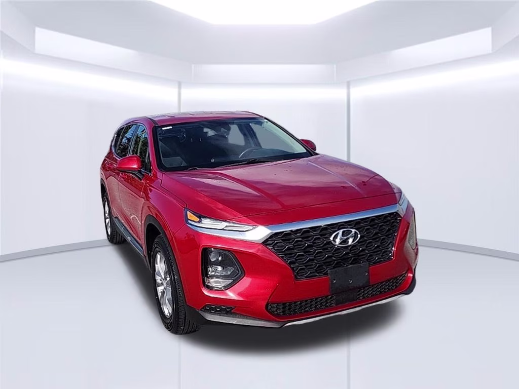 2019 Scarlet Red Hyundai Santa Fe SE FWD SUV