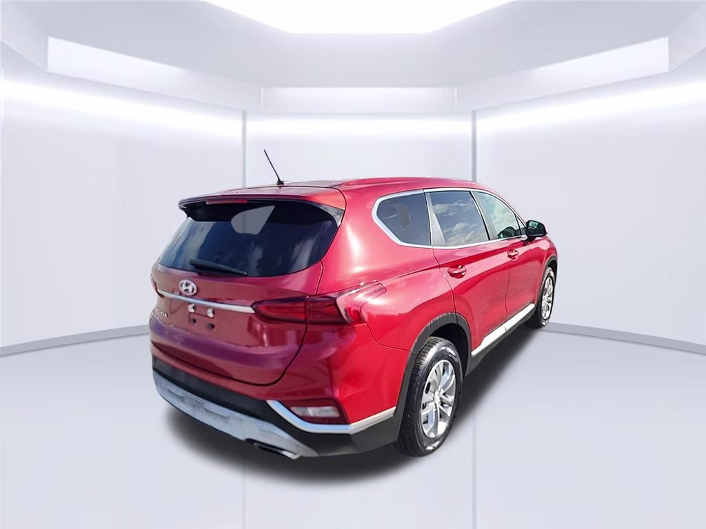 2019 Scarlet Red Hyundai Santa Fe SE FWD SUV
