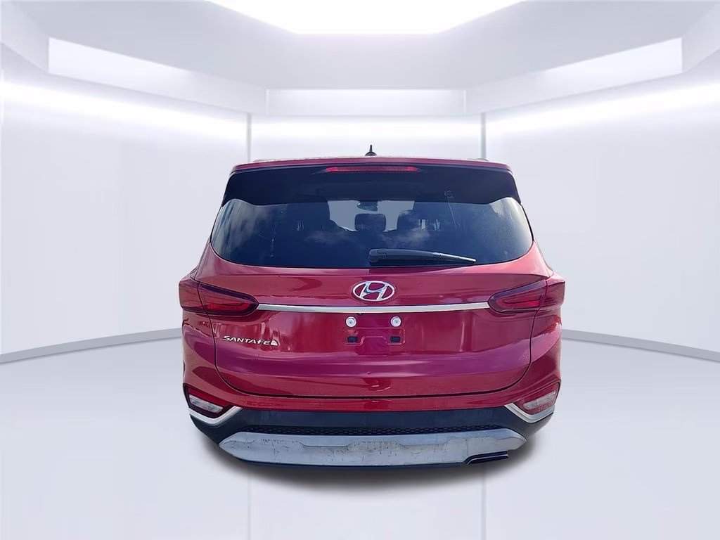 2019 Scarlet Red Hyundai Santa Fe SE FWD SUV
