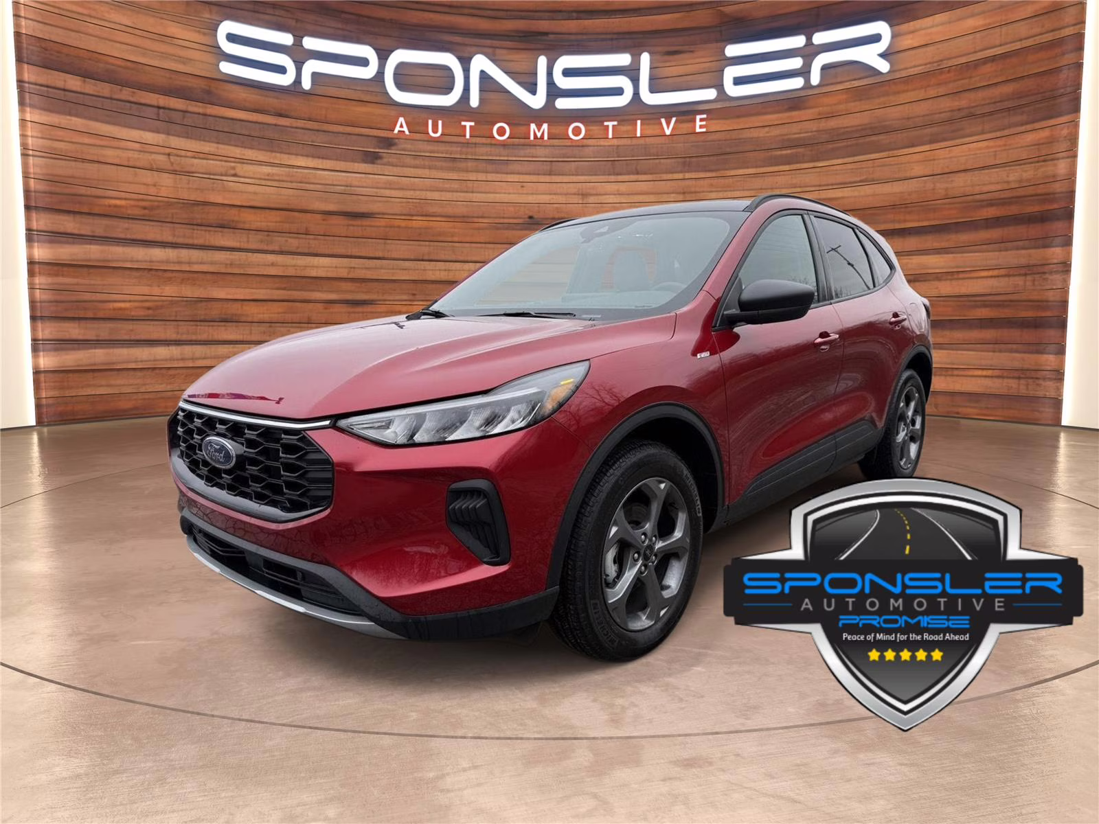 2026 Rapid Red Metallic Tinted Clearcoat Ford Escape ST-Line AWD SUV