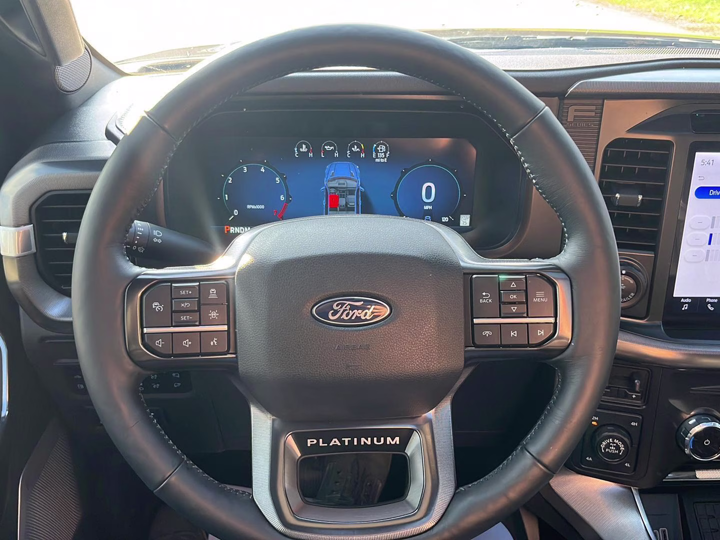2025 Antimatter Blue Ford F-150 Platinum 4X4 Truck