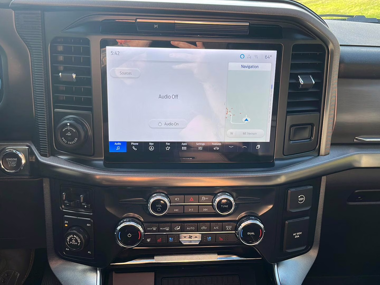 2025 Antimatter Blue Ford F-150 Platinum 4X4 Truck