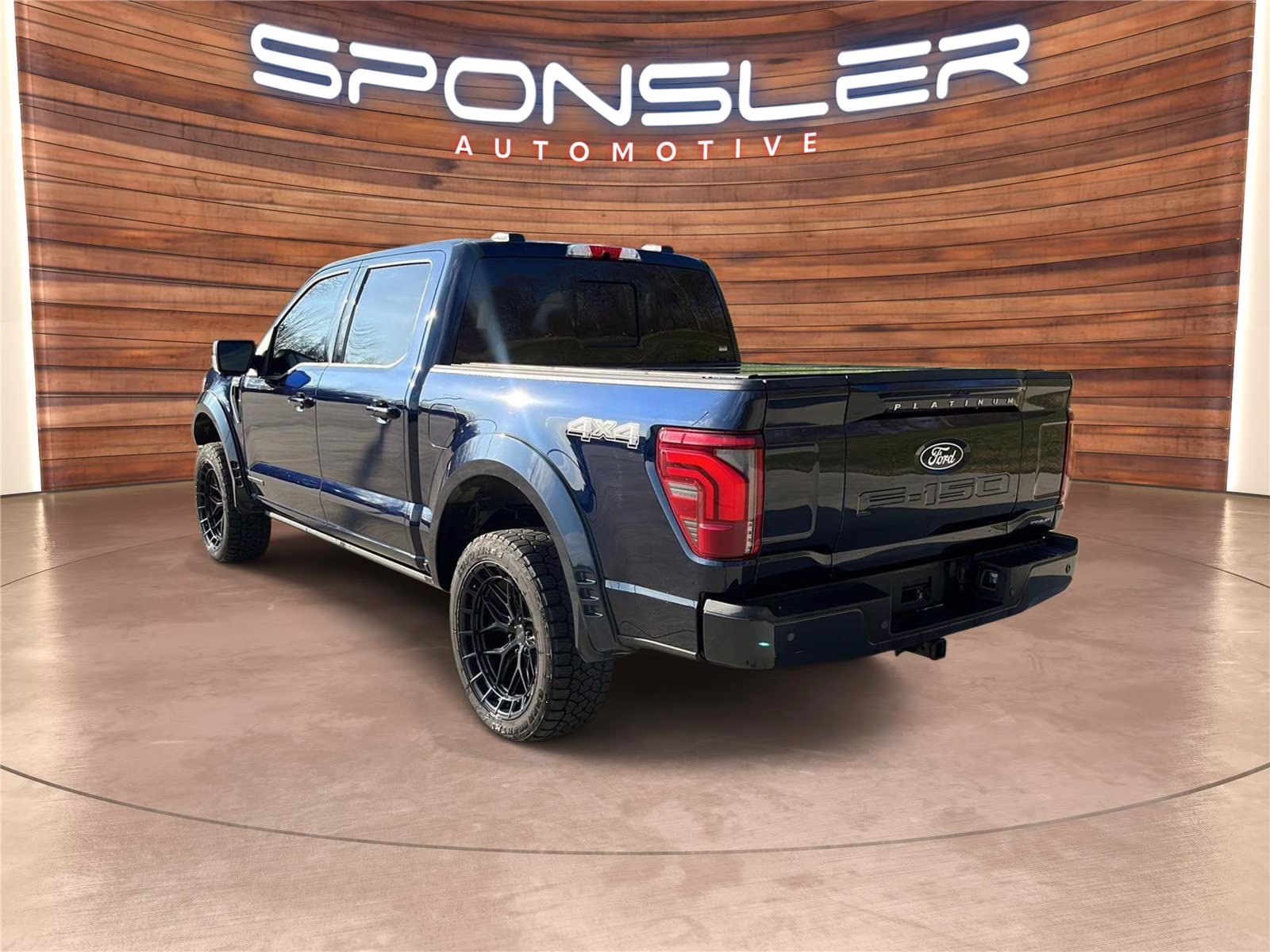2025 Antimatter Blue Ford F-150 Platinum 4X4 Truck