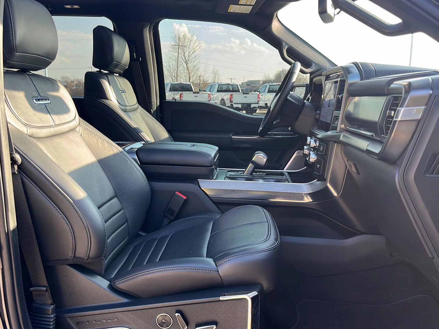 2025 Antimatter Blue Ford F-150 Platinum 4X4 Truck