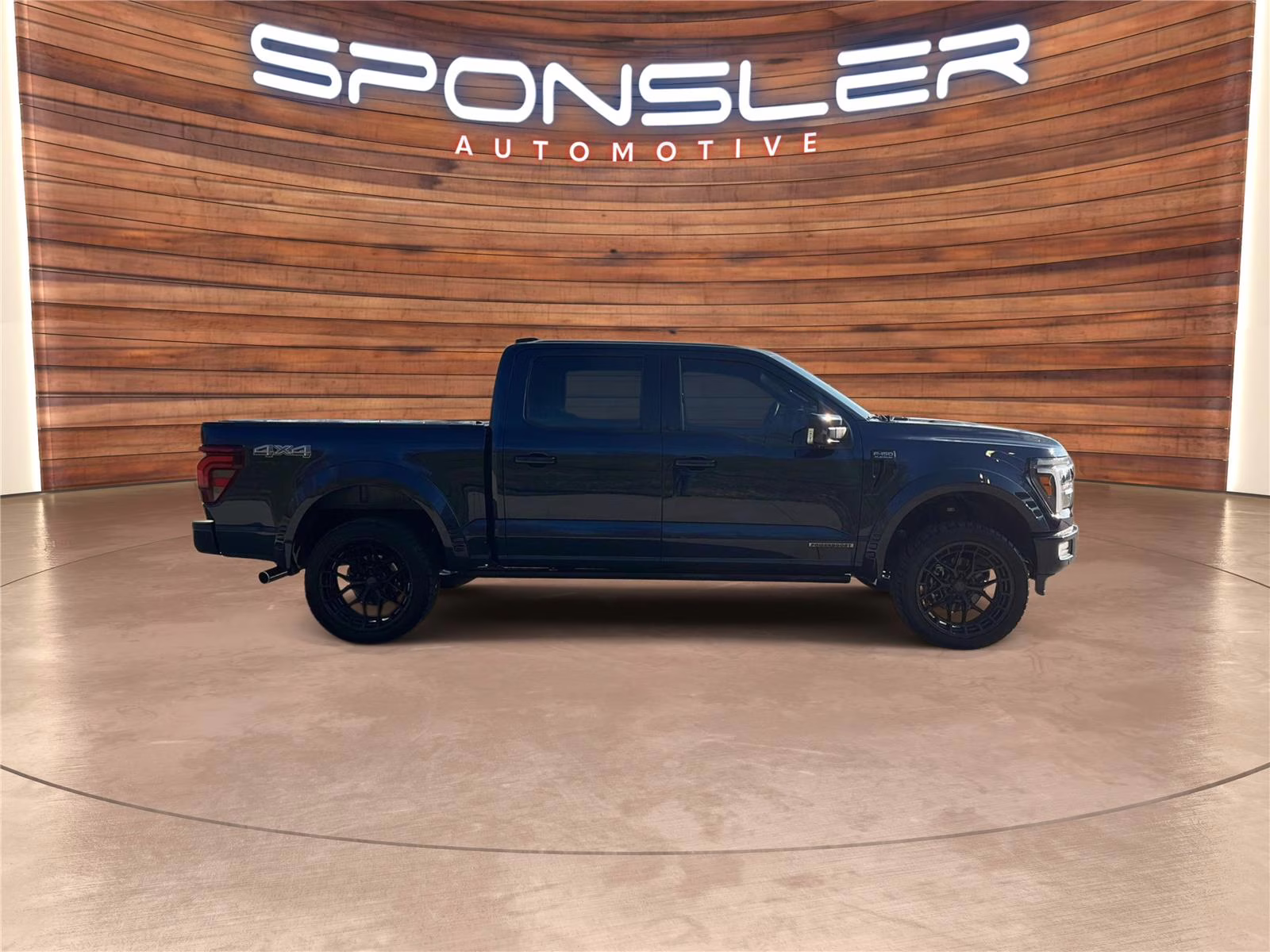 2025 Antimatter Blue Ford F-150 Platinum 4X4 Truck