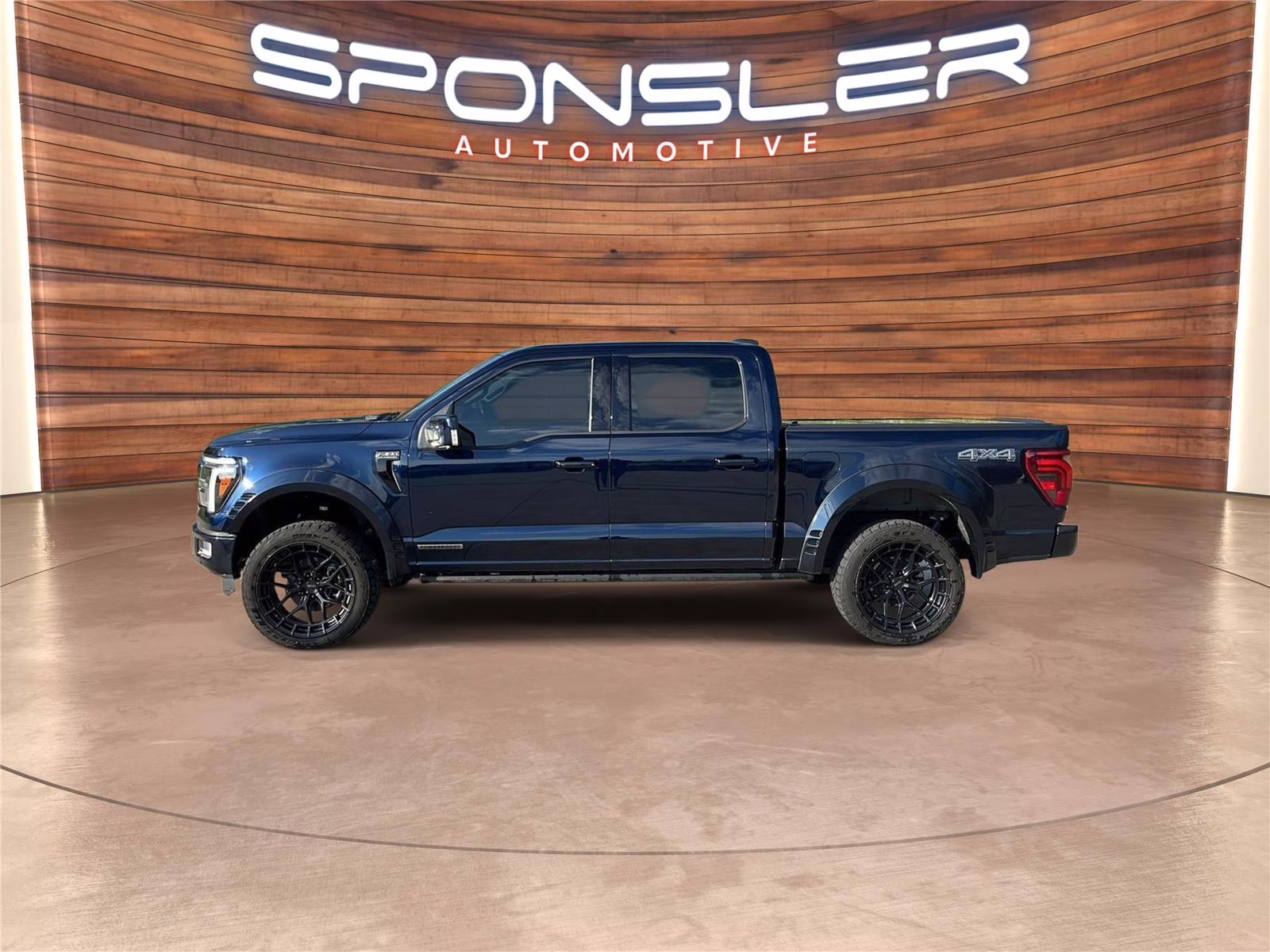 2025 Antimatter Blue Ford F-150 Platinum 4X4 Truck