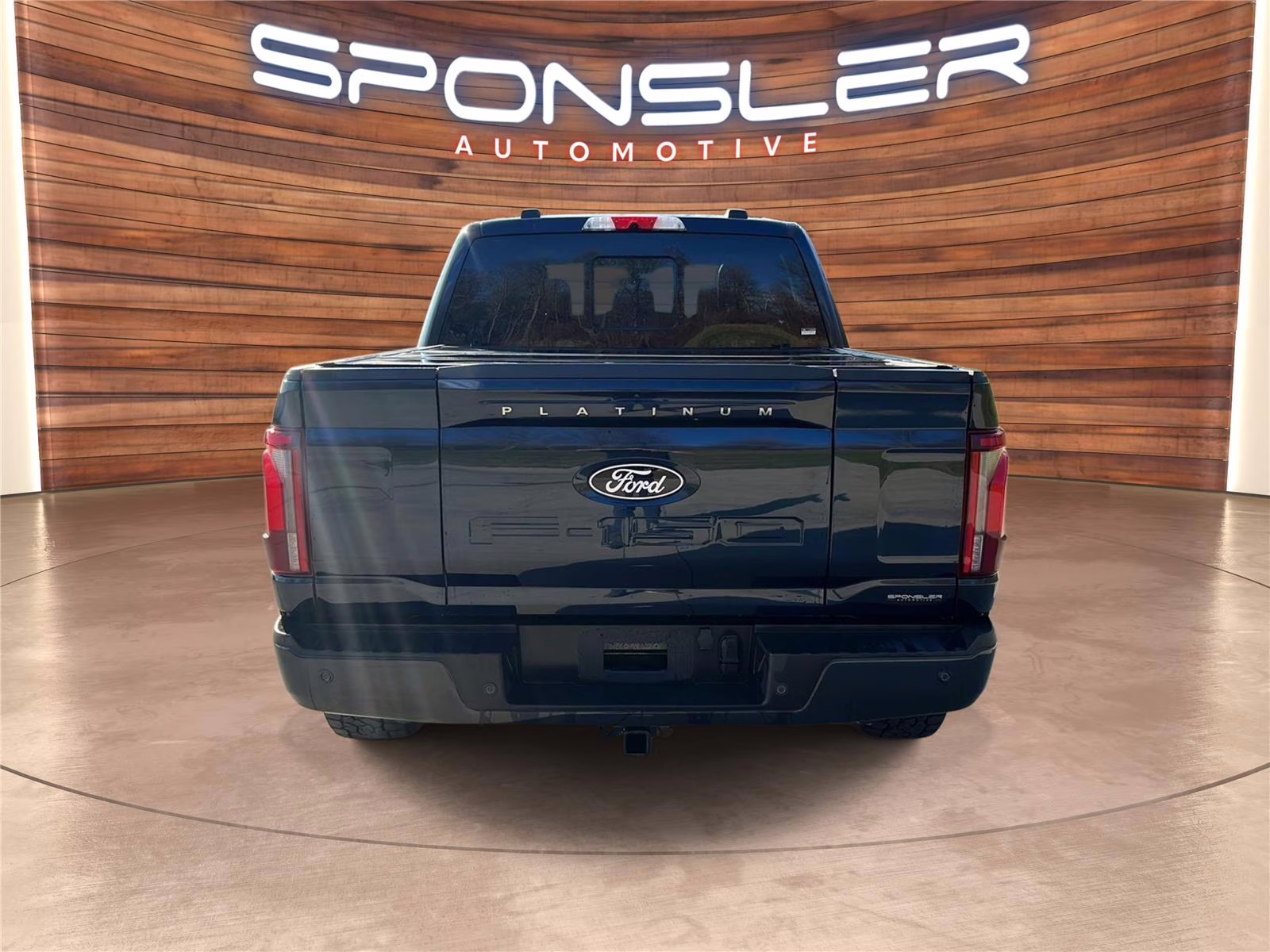 2025 Antimatter Blue Ford F-150 Platinum 4X4 Truck
