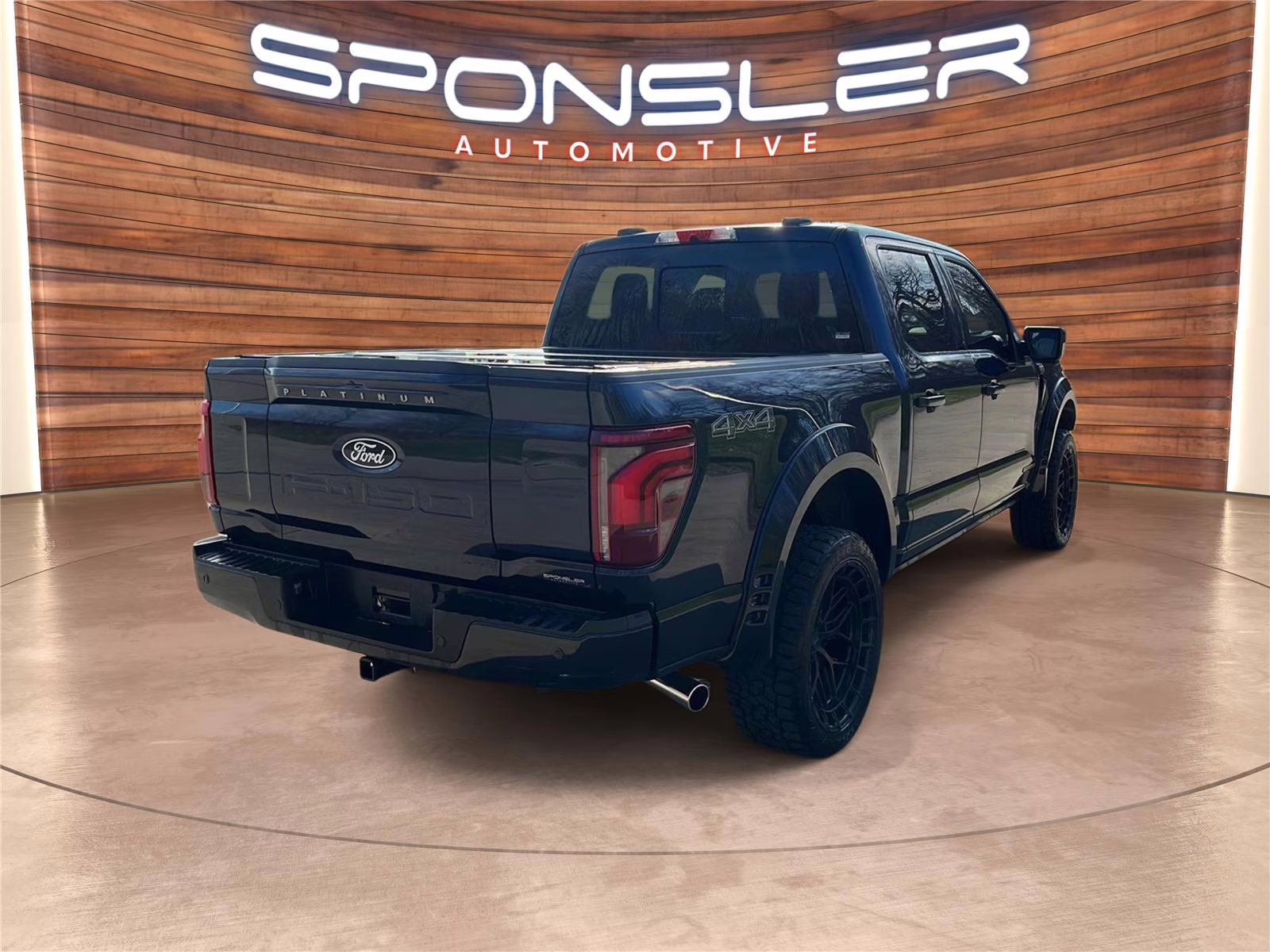 2025 Antimatter Blue Ford F-150 Platinum 4X4 Truck