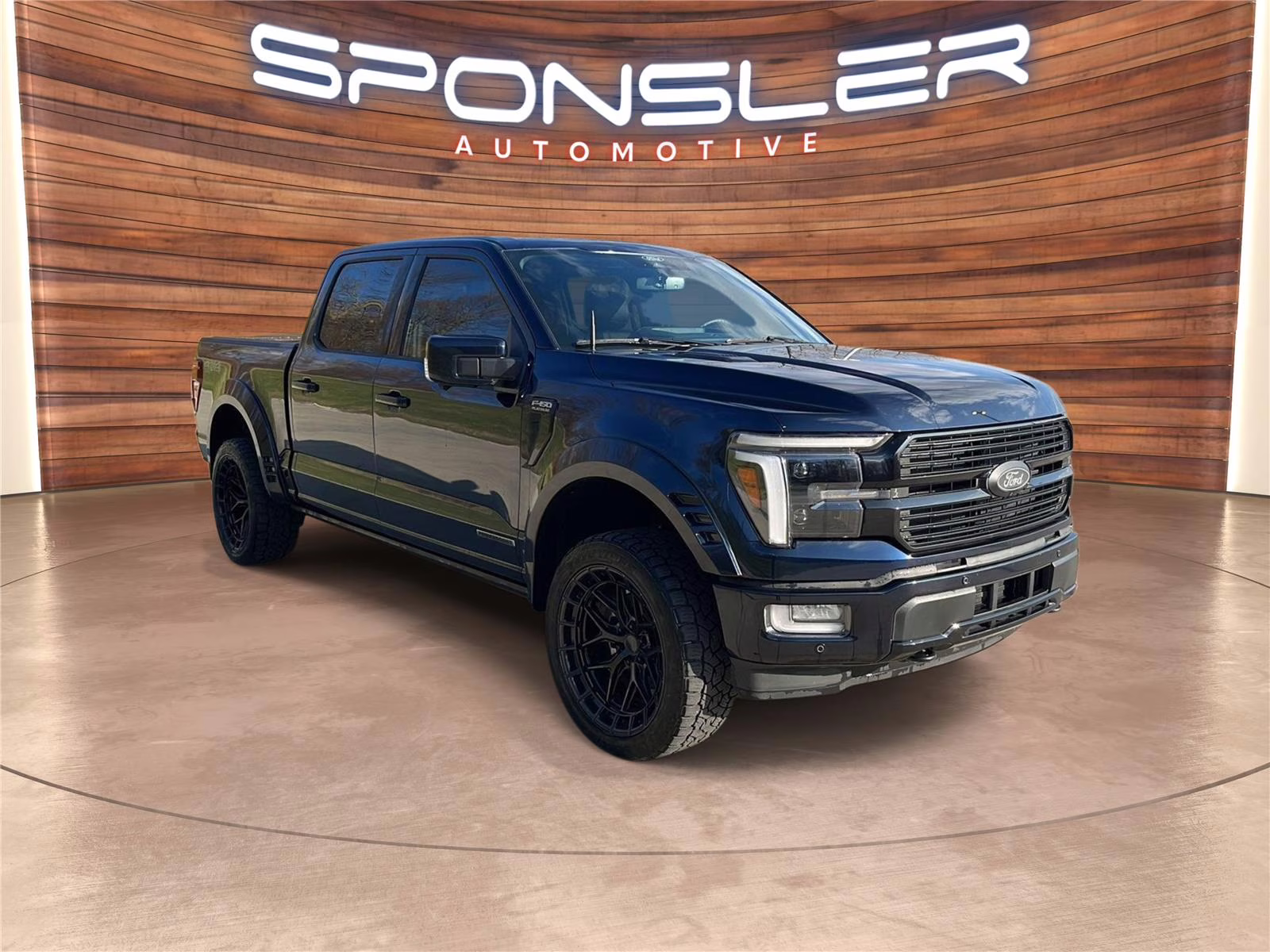 2025 Antimatter Blue Ford F-150 Platinum 4X4 Truck
