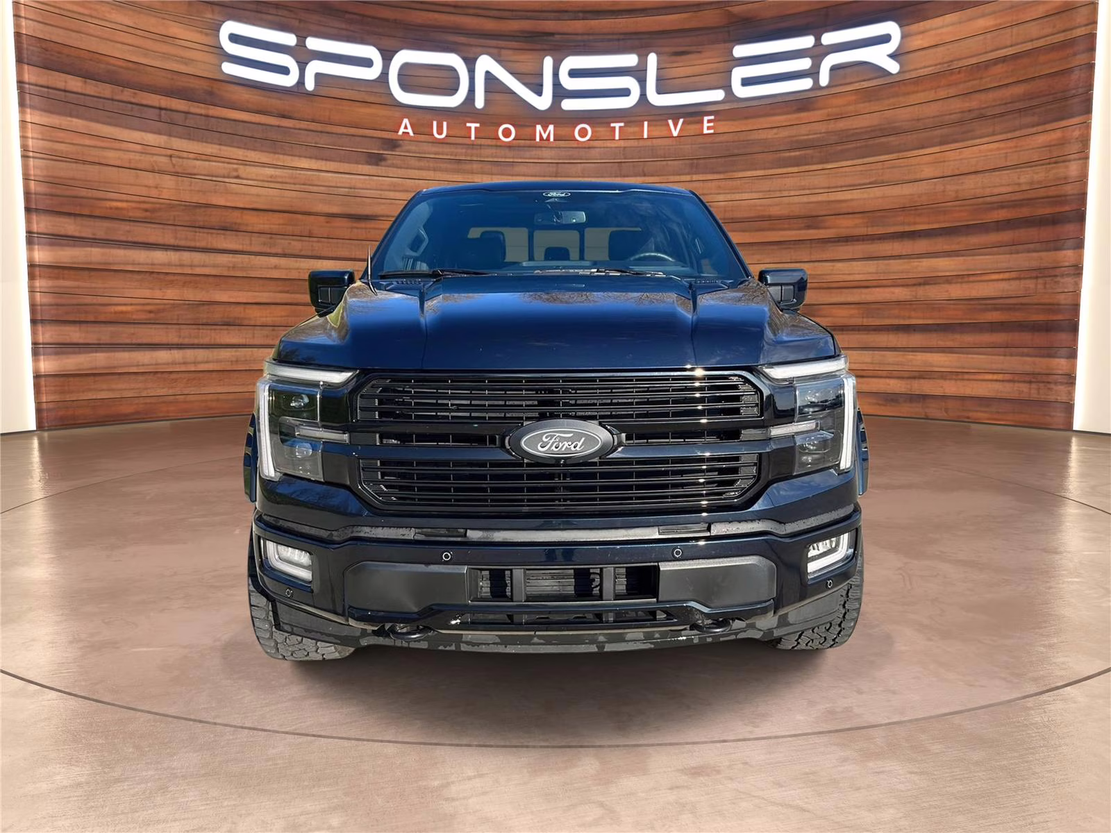 2025 Antimatter Blue Ford F-150 Platinum 4X4 Truck