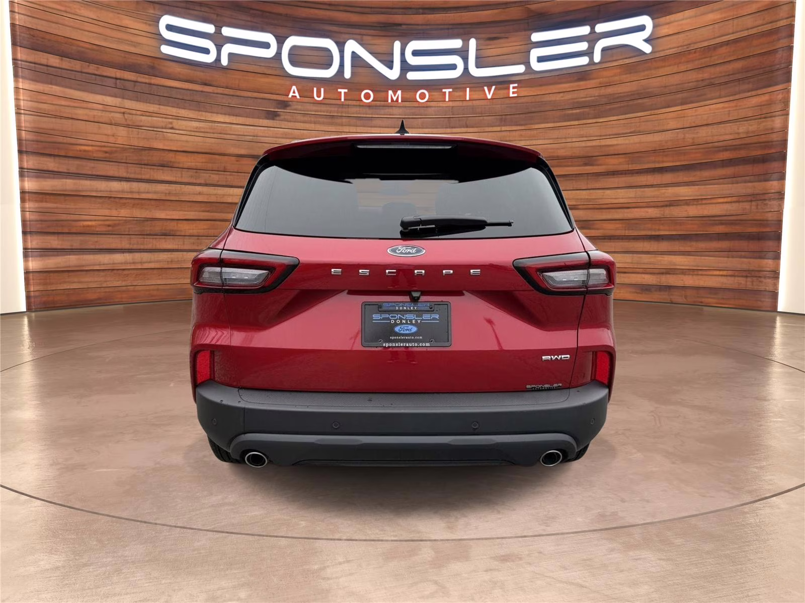 2026 Rapid Red Metallic Tinted Clearcoat Ford Escape ST-Line AWD SUV