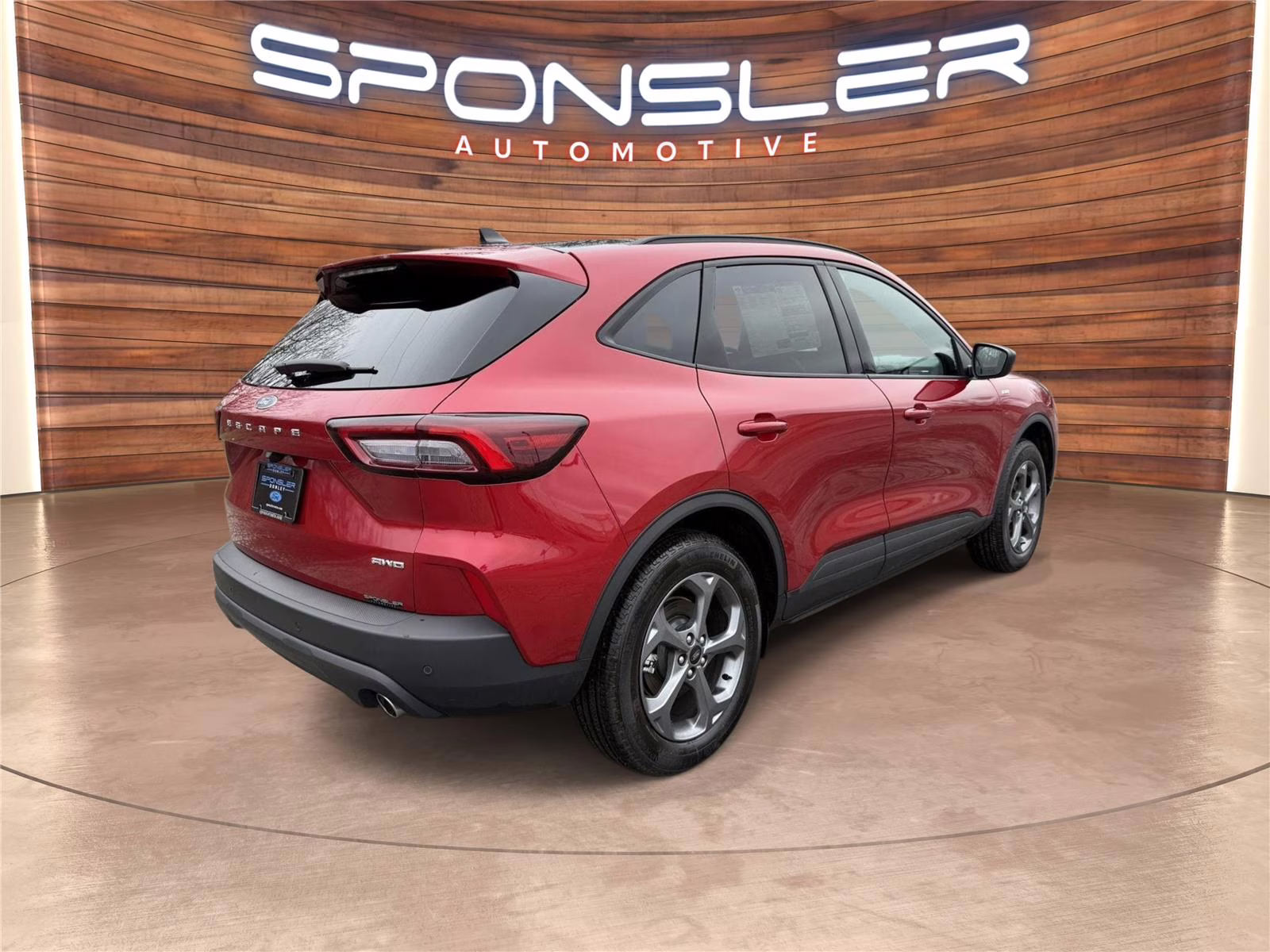 2026 Rapid Red Metallic Tinted Clearcoat Ford Escape ST-Line AWD SUV