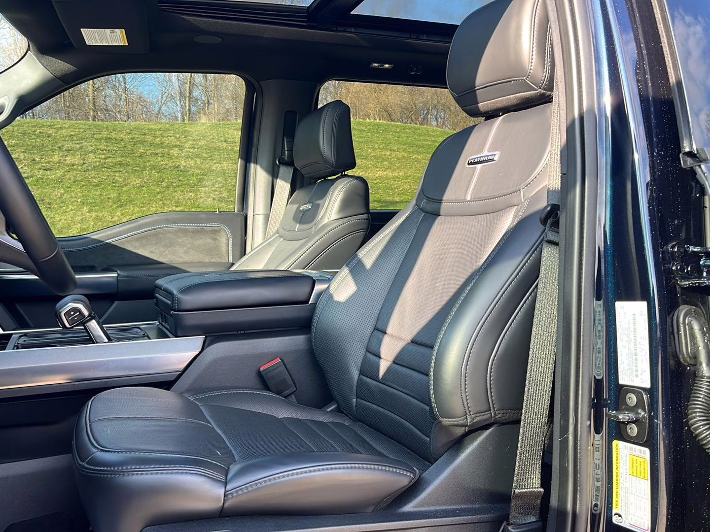 2025 Antimatter Blue Ford F-150 Platinum 4X4 Truck