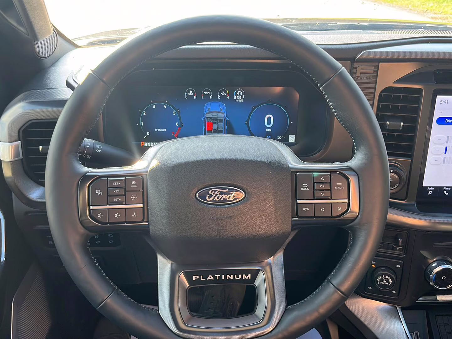 2025 Antimatter Blue Ford F-150 Platinum 4X4 Truck