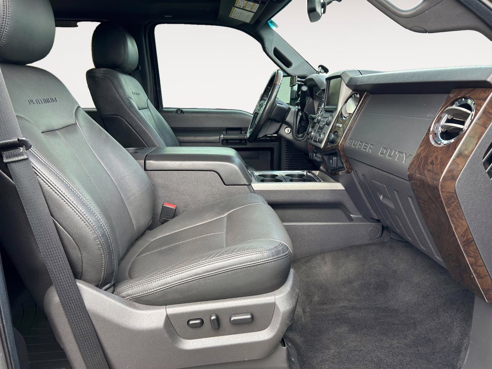 2016 Shadow Black Ford Super Duty F-350 SRW Lariat 4X4 Truck