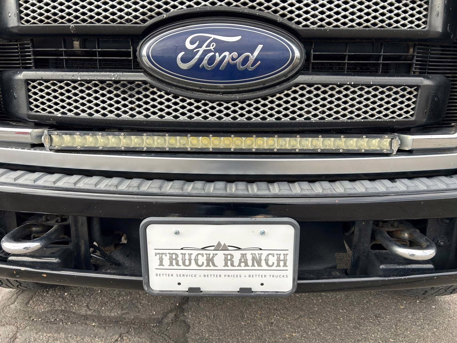 2016 Shadow Black Ford Super Duty F-350 SRW Lariat 4X4 Truck