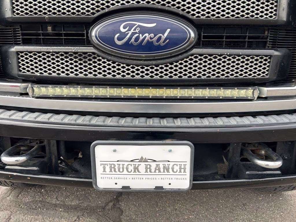 2016 Black Ford Super Duty F-350 SRW Platinum 4X4 Truck